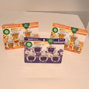 Air Wick Refills Hawaii Essential Oils & Lavender & Chamomile Air Fresheners New